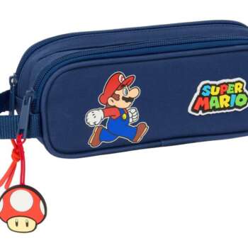 PORTATODO SAFTA DOBLE SUPER MARIO