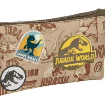 PORTATODO SAFTA TRIPLE JURASSIC WORLD