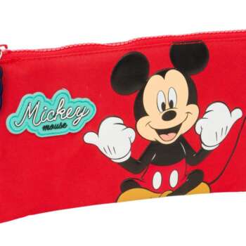 PORTATODO SAFTA TRIPLE MICKEY MOUSE