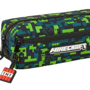 PORTATODO SAFTA TRIPLE PQÑO MINECRAFT