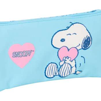 PORTATODO SAFTA TRIPLE SNOOPY LOVE