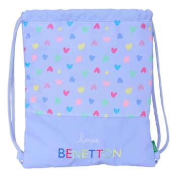 SACO SAFTA PLANO BENETTON LILA