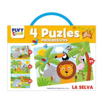 LIBRETA EDUCAT.PLAYTIME PUZZLE SELVA