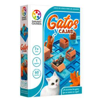 JUEGO LUDILO GATOS Y CAJAS