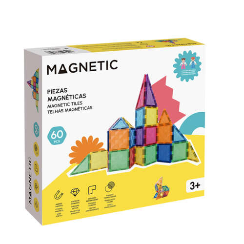 JUEGO TWIST MAGNETICS 60 PIEZAS