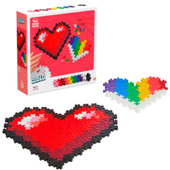 PACK LUDILO CONSTRU CORAZONES /250PCS