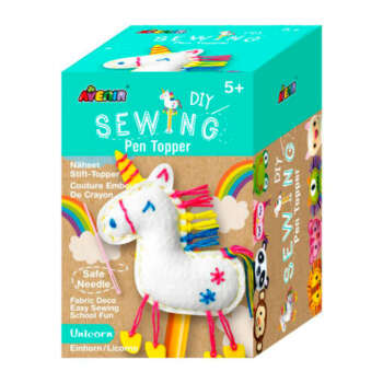 TOPPER AVENIR PLUMA COSER UNICORNIO