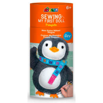 COSTURA MUÑECA AVENIR PINGÜINO