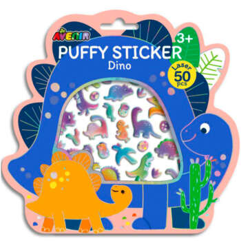 PEGATINAS AVENIR ABOMBADAS DINOSAURIO