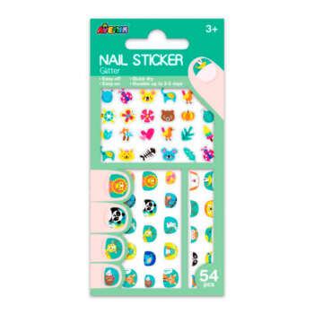 PEGATINAS AVENIR UÑAS BRILL ANIMALES