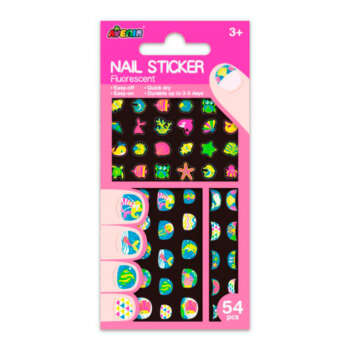 PEGATINAS AVENIR UÑAS FLUORES MAR