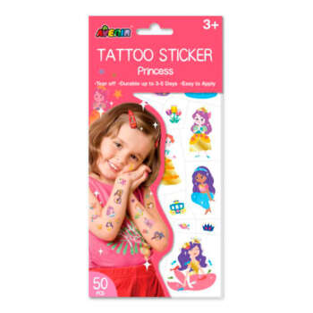 PEGATINAS AVENIR TATUAJES DORAD PRINC