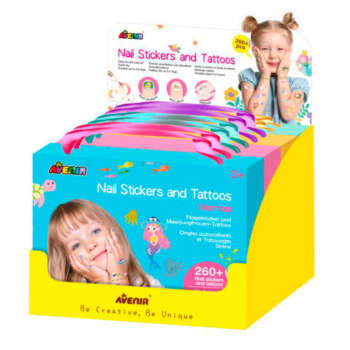 PEGATINAS AVENIR UÑAS TATU SURTIDO