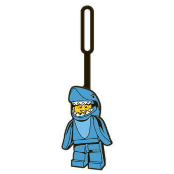LLAVERO LEGO ETIQUETA 2X4 TIBURON