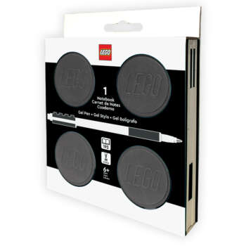 CUADERNO LEGO BOLIGRAFO NEGRO