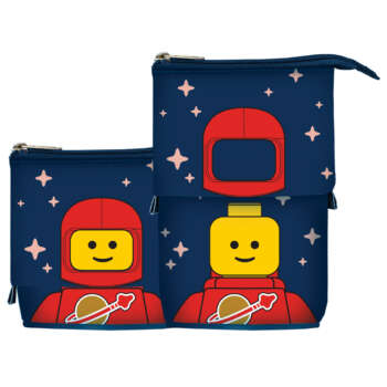 ESTUCHE LEGO ASTRONAUTA ROJO