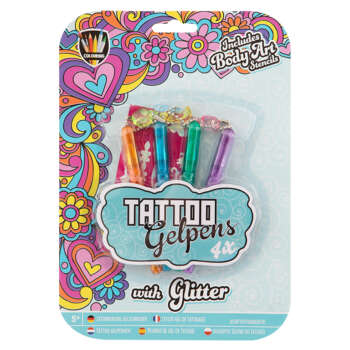 BOLIGRAFOS GRAFIX TATUAJE /4UDS + PLA