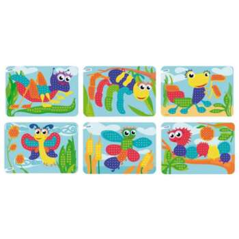 JUEGO EDUC.MINILAND LAMIN.BICHOS/6UD