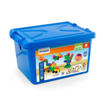 JUEGO EDUC.MINILAND S.BLOCKS 18CM/96P
