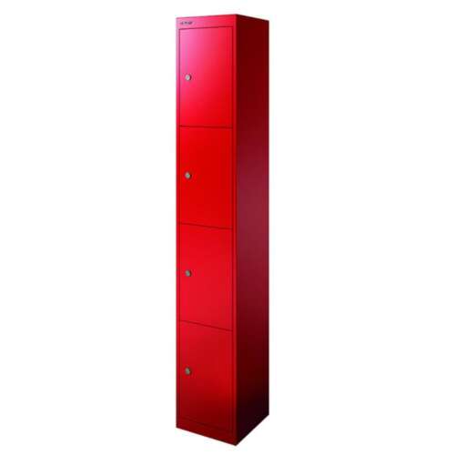TAQUILLA BISLEY 4P 30X180X30CM ROJO