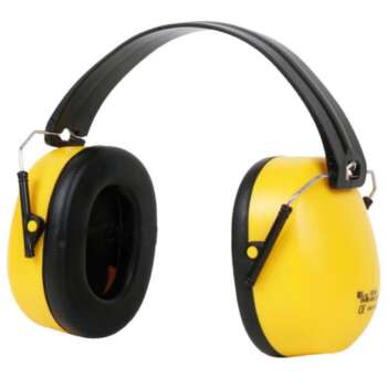 CASCOS ANTIRUIDO ELECTRONICO AMARILLO