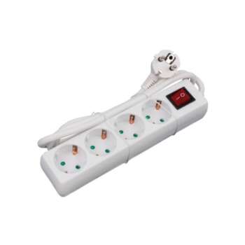 BASE MULTIPLE CON INTERRUPTOR 4 TOMAS