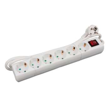 BASE MULTIPLE CON INTERRUPTOR 6 TOMAS
