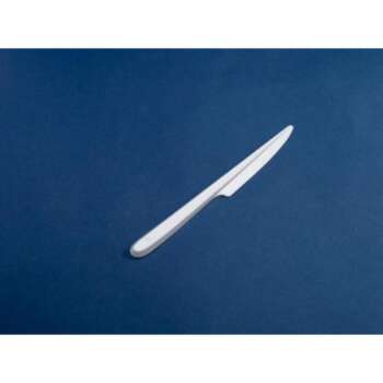 CUCHILLO BLANCO 16,5CM /100UD