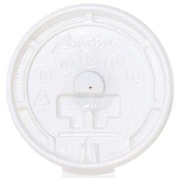 TAPA VASO CAFE PLASTICO 180CC /100UD