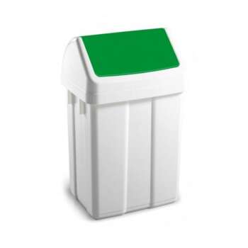 PAPELERA BASCULATE 55 LITROS VERDE
