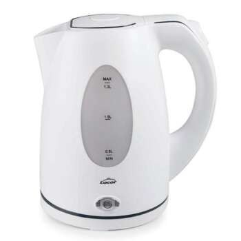 HERVIDOR DE AGUA PARDO 1 5L BLANCO