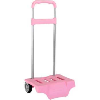 CARRO PORTAMOCHILAS ROSA CLARO S/7