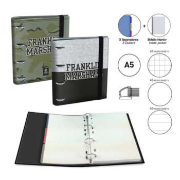 CARPETA C/ANILL EQUIP. A5 FRANKLIN&MB
