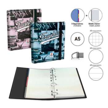 CARPETA C/ANILL EQUIP. A5 FRANKLIN&MG