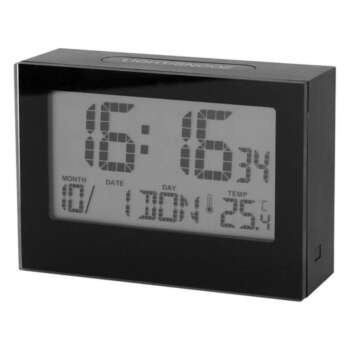 RELOJ SWING TEMPERAT LCD NEG C.REGALO