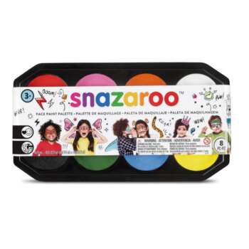 MAQUILLAJE SNAZAROO PALETA 8 COL.18ML