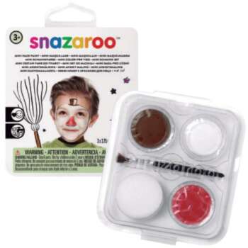 MAQUILLAJE SNAZAROO MUÑECO NIEVE
