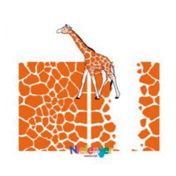 BOLSA BASURA 56X70 JIRAFA