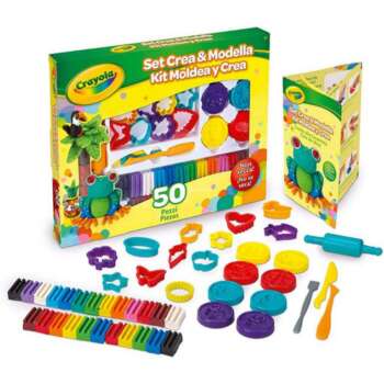 JUEGO EDUC.CRAYOLA CREA Y MOLDEA