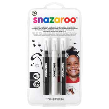 ROTULADOR MAQUILLAJE SNAZAROO B/N /3U