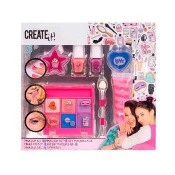 SET CREATE IT MAQUILLAJE ROSA