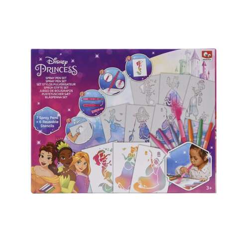 SET CANENCO AEROGRAFO PRINCESAS
