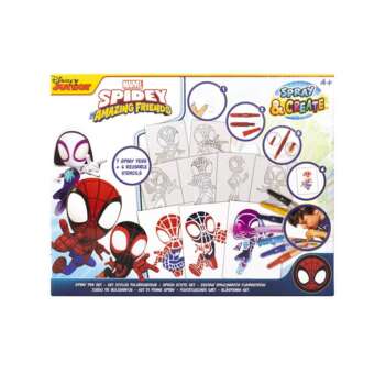 SET CANENCO AEROGRAFO SPIDERMAN