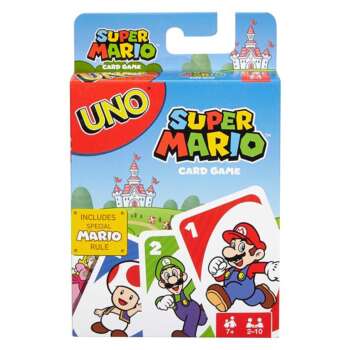 JUEGO UNO MATTEL GAMES SUPER MARIO