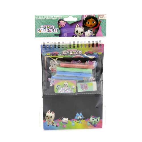 SET GABBY´S DOLLHOUSE CUADER TAPA PIZ