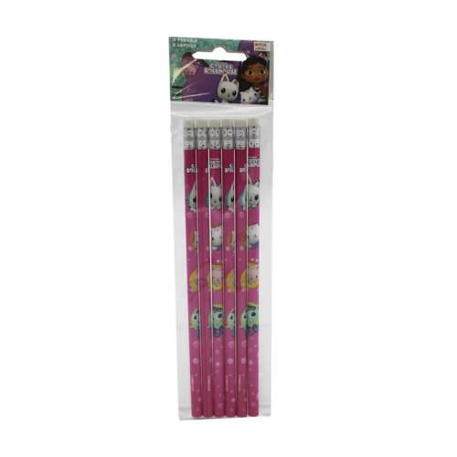 SET GABBY´S DOLLHOUSE LAPI GOMA 6 UDS