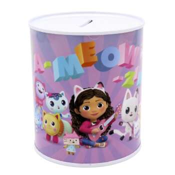 HUCHA GABBY´S DOLLHOUSE METALICA MED
