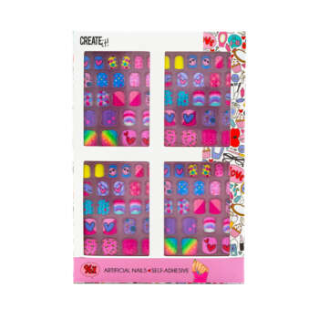 SET CREATE-IT UÑAS POSTIZAS ADH.MAXI