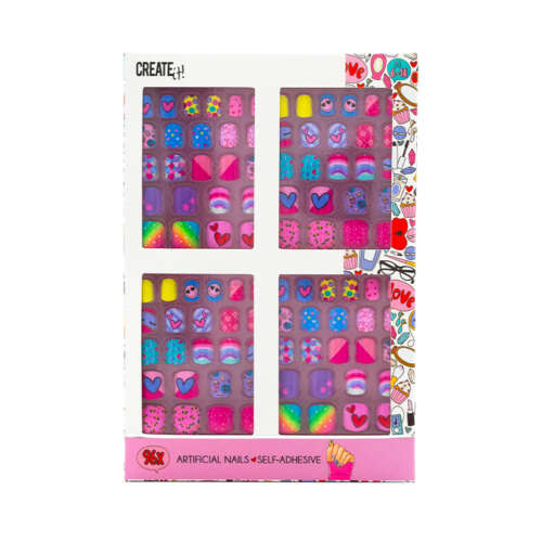 SET CREATE-IT UÑAS POSTIZAS ADH.MAXI