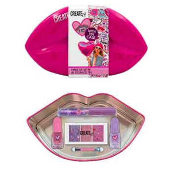 SET MAQUILLAJE CREATE-IT EN LATA CORA